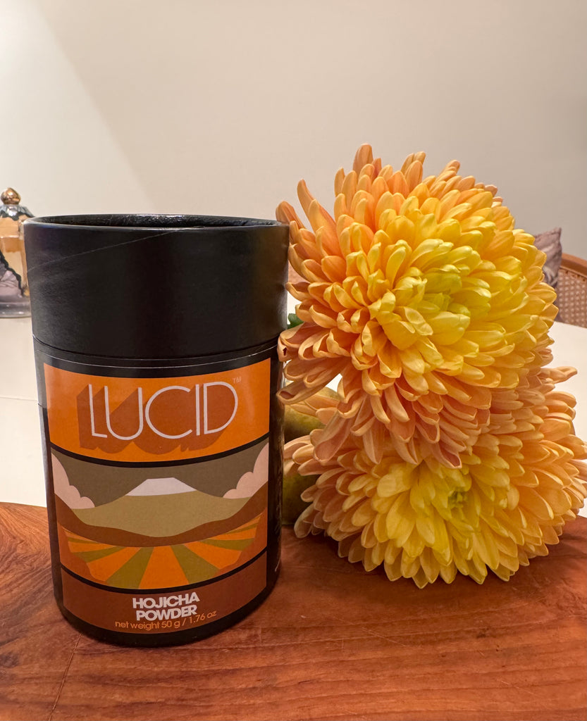 organic hojicha - roasted japanese green tea powder